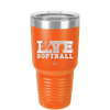 Love Softball - Laser Engraved Stainless Steel Drinkware - 1918 -