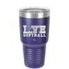 Love Softball - Laser Engraved Stainless Steel Drinkware - 1918 -