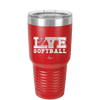 Love Softball - Laser Engraved Stainless Steel Drinkware - 1918 -