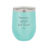 Happiness is Being Married to Your Best Friend - Laser Engraved Stainless Steel Drinkware - 1944 -