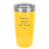 Happiness is Being Married to Your Best Friend - Laser Engraved Stainless Steel Drinkware - 1944 -