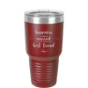 Happiness is Being Married to Your Best Friend - Laser Engraved Stainless Steel Drinkware - 1944 -