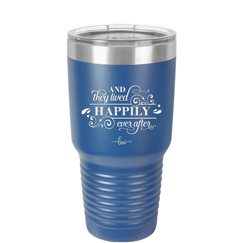 And They Lived Happily Ever After - Laser Engraved Stainless Steel Drinkware - 1946 -
