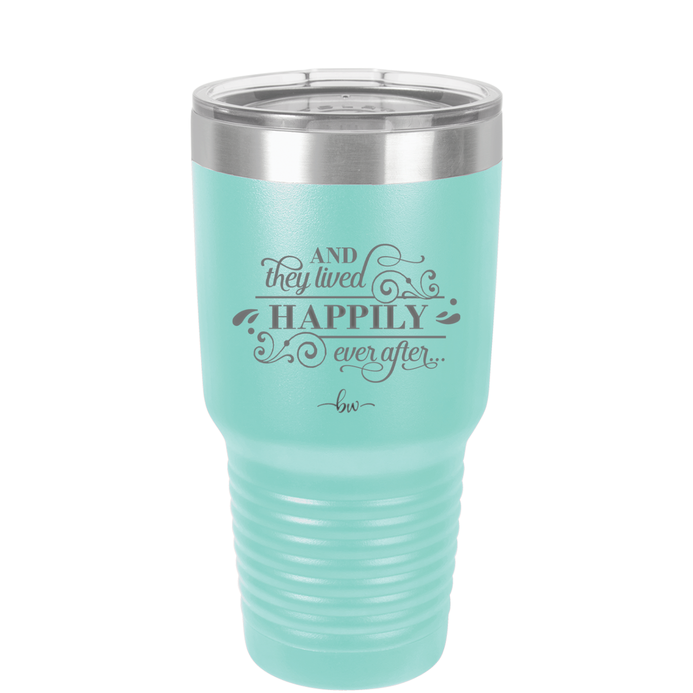 And They Lived Happily Ever After - Laser Engraved Stainless Steel Drinkware - 1946 -