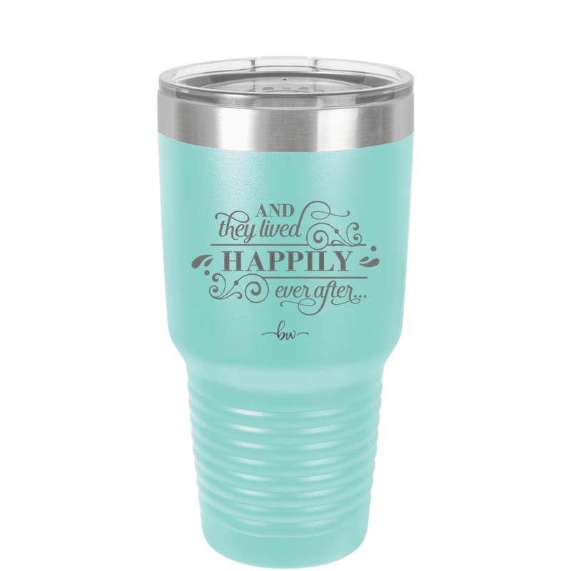 And They Lived Happily Ever After - Laser Engraved Stainless Steel Drinkware - 1946 -