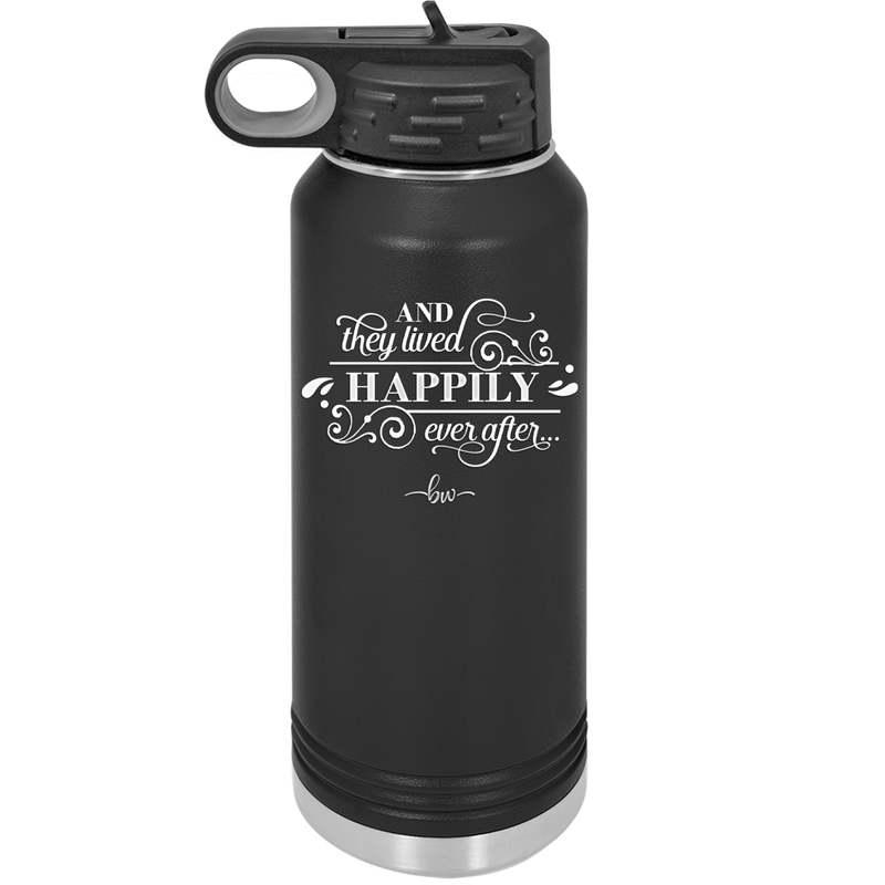 And They Lived Happily Ever After - Laser Engraved Stainless Steel Drinkware - 1946 -