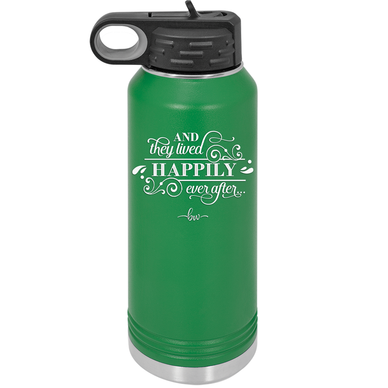 And They Lived Happily Ever After - Laser Engraved Stainless Steel Drinkware - 1946 -