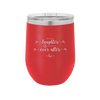 To Love Laughter and Happily Ever After - Laser Engraved Stainless Steel Drinkware - 1947 -