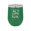 Our Love Story is My Favorite - Laser Engraved Stainless Steel Drinkware - 1948 -