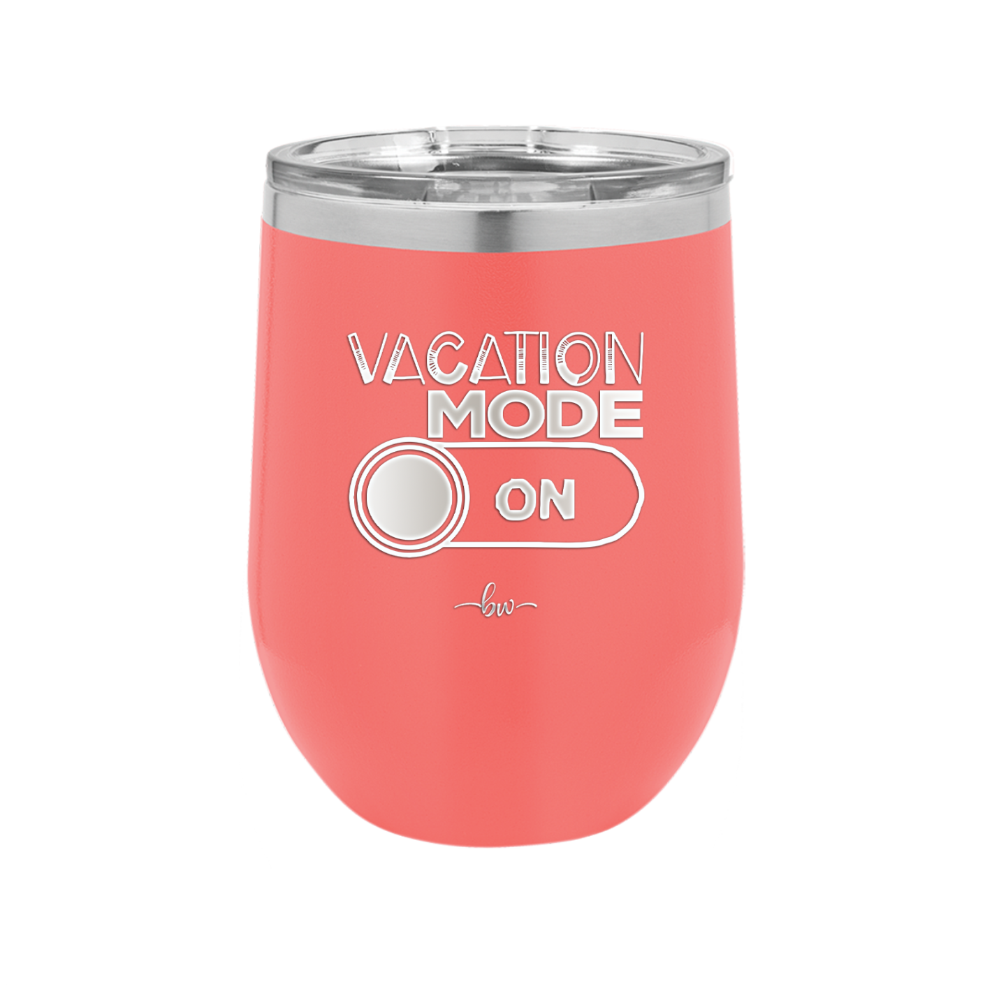 Vacaton Mode ON - Laser Engraved Stainless Steel Drinkware - 1958 -