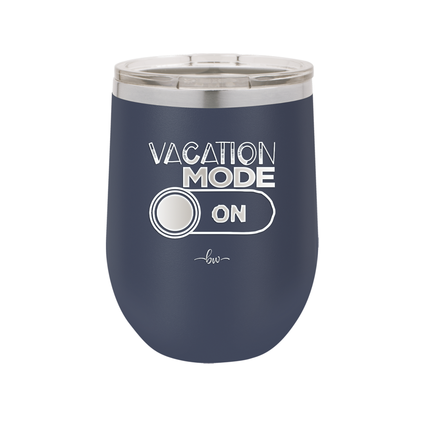 Vacaton Mode ON - Laser Engraved Stainless Steel Drinkware - 1958 -