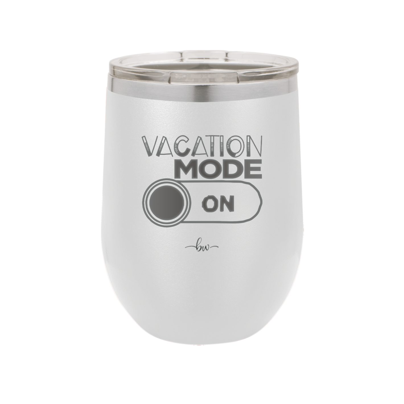 Vacaton Mode ON - Laser Engraved Stainless Steel Drinkware - 1958 -