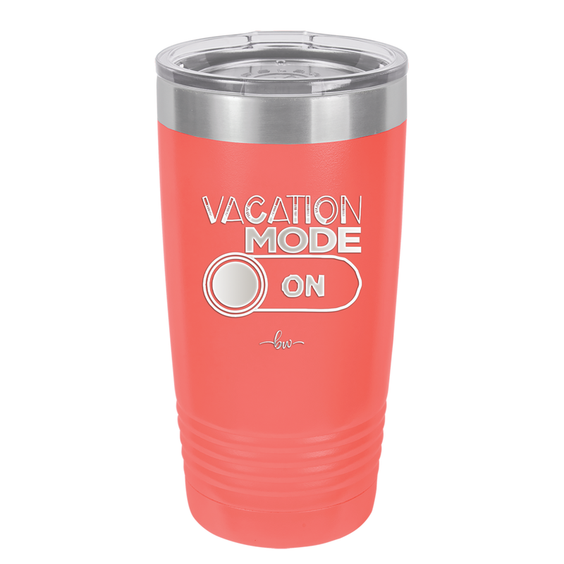 Vacaton Mode ON - Laser Engraved Stainless Steel Drinkware - 1958 -