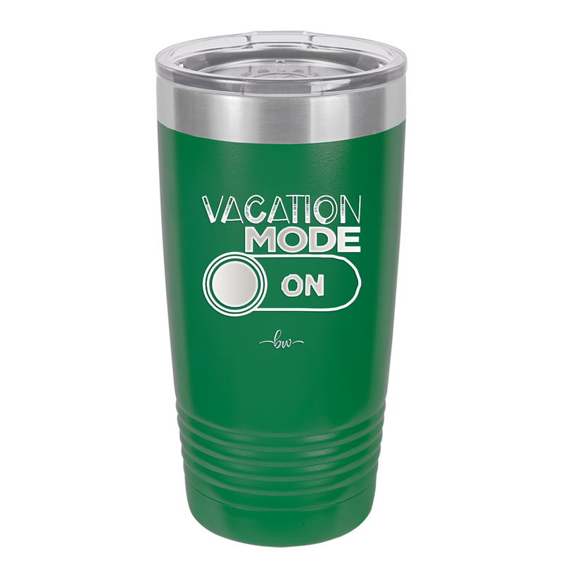 Vacaton Mode ON - Laser Engraved Stainless Steel Drinkware - 1958 -