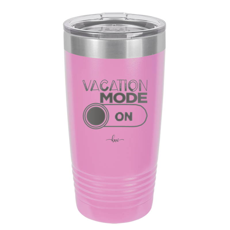 Vacaton Mode ON - Laser Engraved Stainless Steel Drinkware - 1958 -