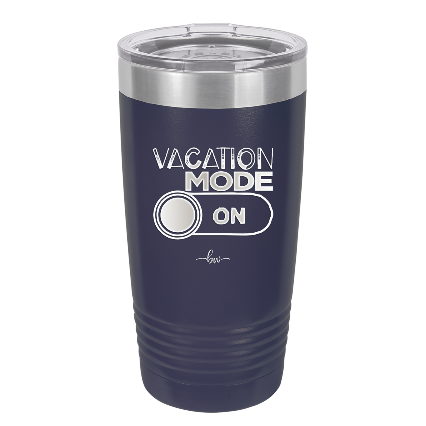Vacaton Mode ON - Laser Engraved Stainless Steel Drinkware - 1958 -