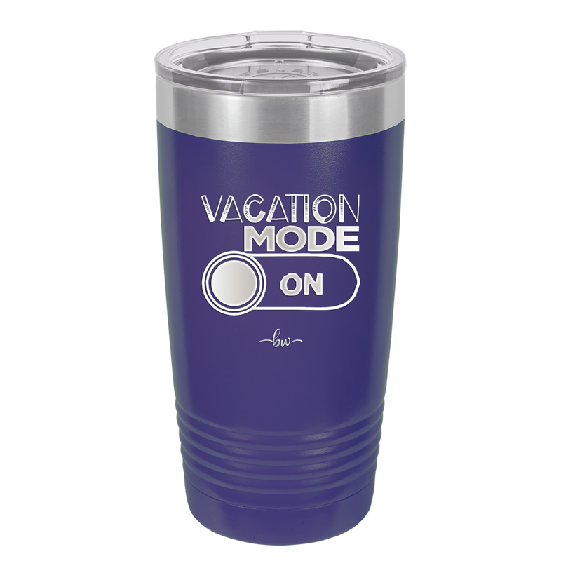 Vacaton Mode ON - Laser Engraved Stainless Steel Drinkware - 1958 -