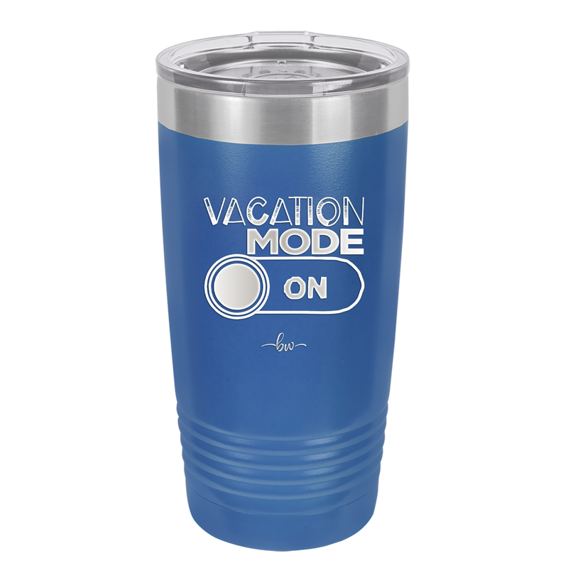 Vacaton Mode ON - Laser Engraved Stainless Steel Drinkware - 1958 -