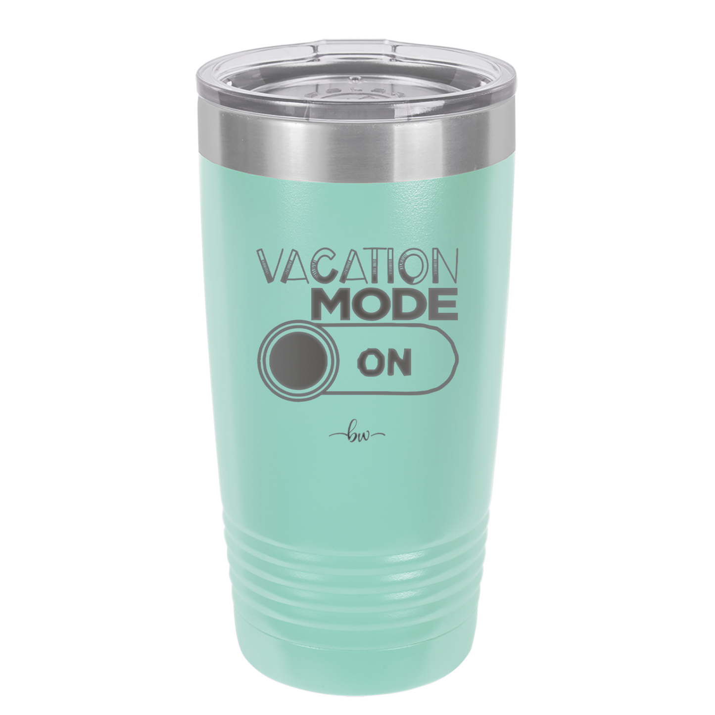 Vacaton Mode ON - Laser Engraved Stainless Steel Drinkware - 1958 -
