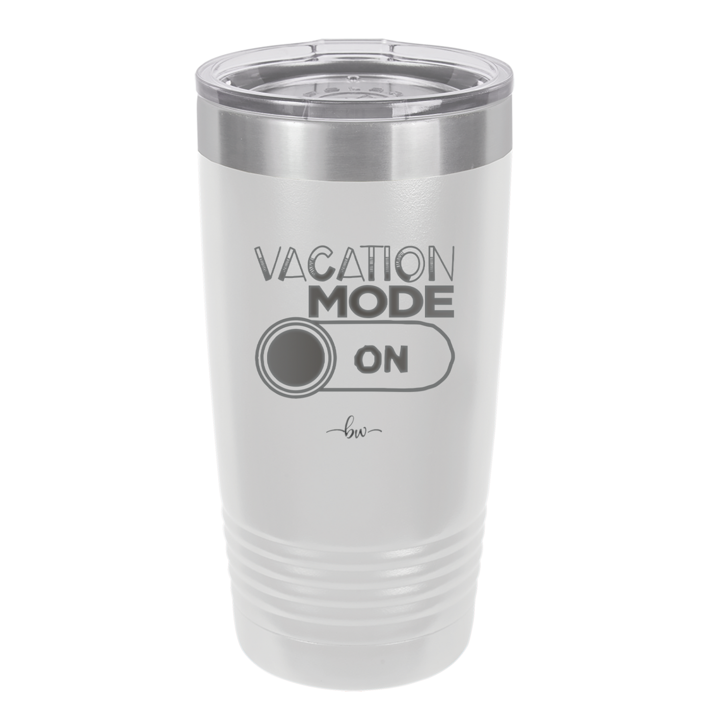 Vacaton Mode ON - Laser Engraved Stainless Steel Drinkware - 1958 -