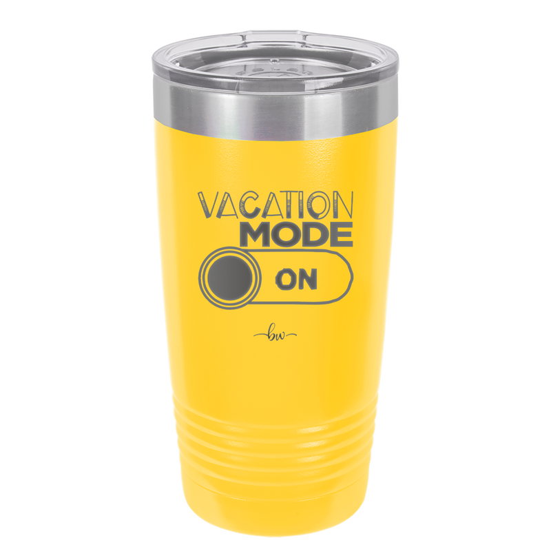 Vacaton Mode ON - Laser Engraved Stainless Steel Drinkware - 1958 -