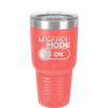 Vacaton Mode ON - Laser Engraved Stainless Steel Drinkware - 1958 -
