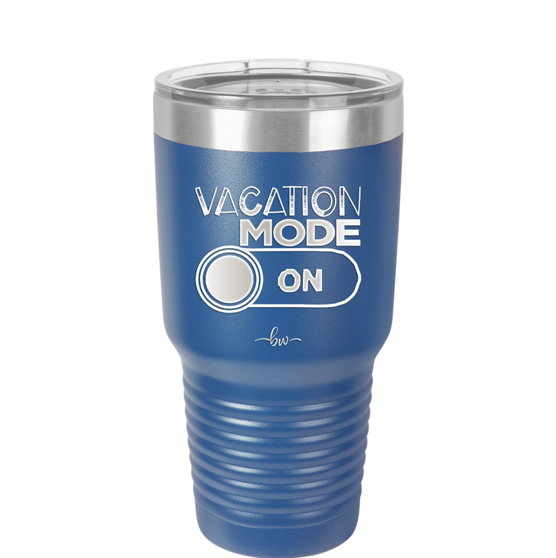 Vacaton Mode ON - Laser Engraved Stainless Steel Drinkware - 1958 -