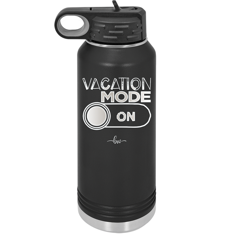 Vacaton Mode ON - Laser Engraved Stainless Steel Drinkware - 1958 -