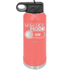 Vacaton Mode ON - Laser Engraved Stainless Steel Drinkware - 1958 -
