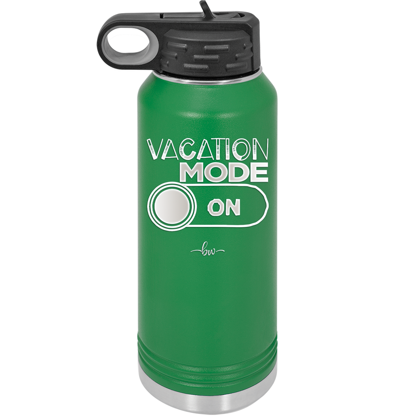 Vacaton Mode ON - Laser Engraved Stainless Steel Drinkware - 1958 -