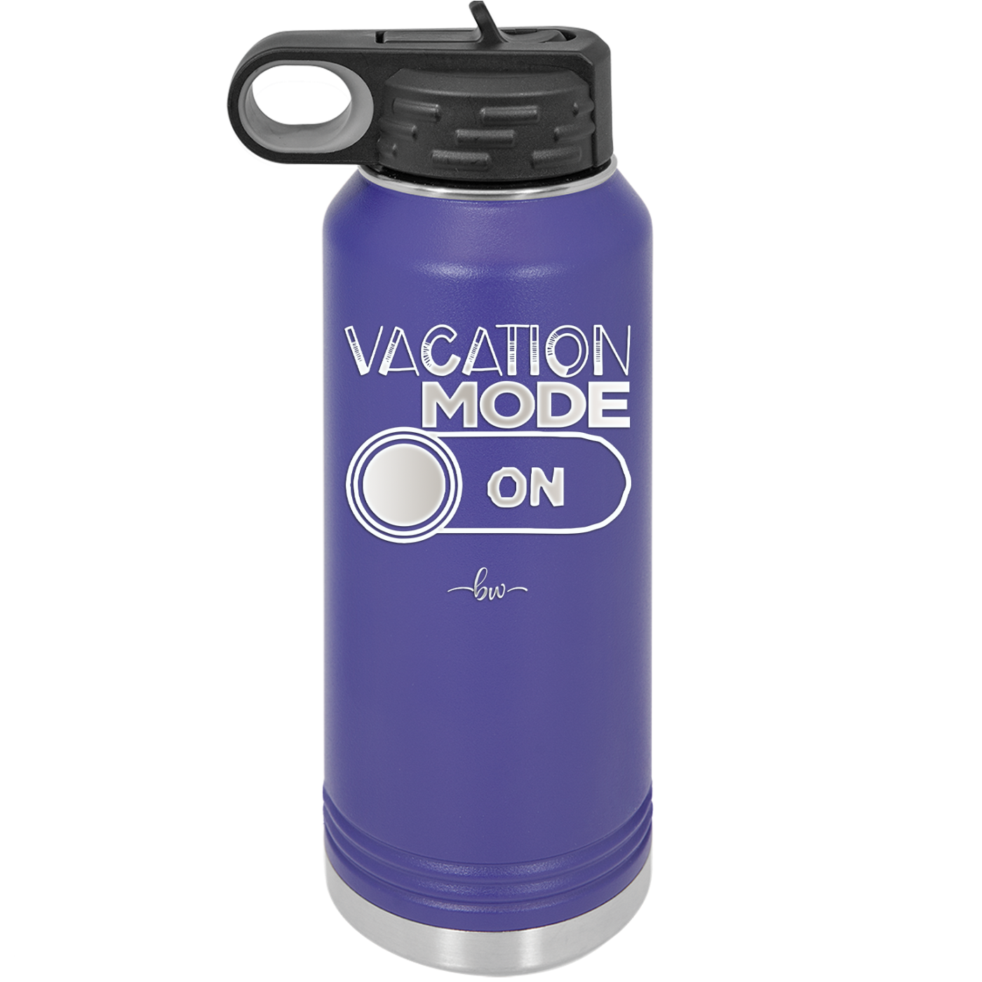 Vacaton Mode ON - Laser Engraved Stainless Steel Drinkware - 1958 -