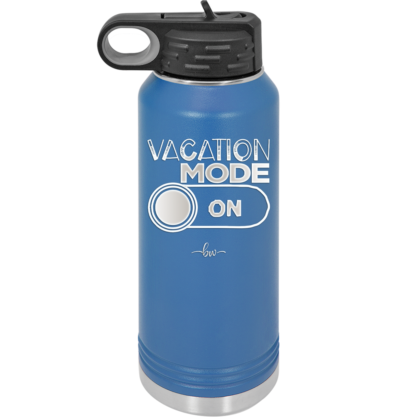 Vacaton Mode ON - Laser Engraved Stainless Steel Drinkware - 1958 -
