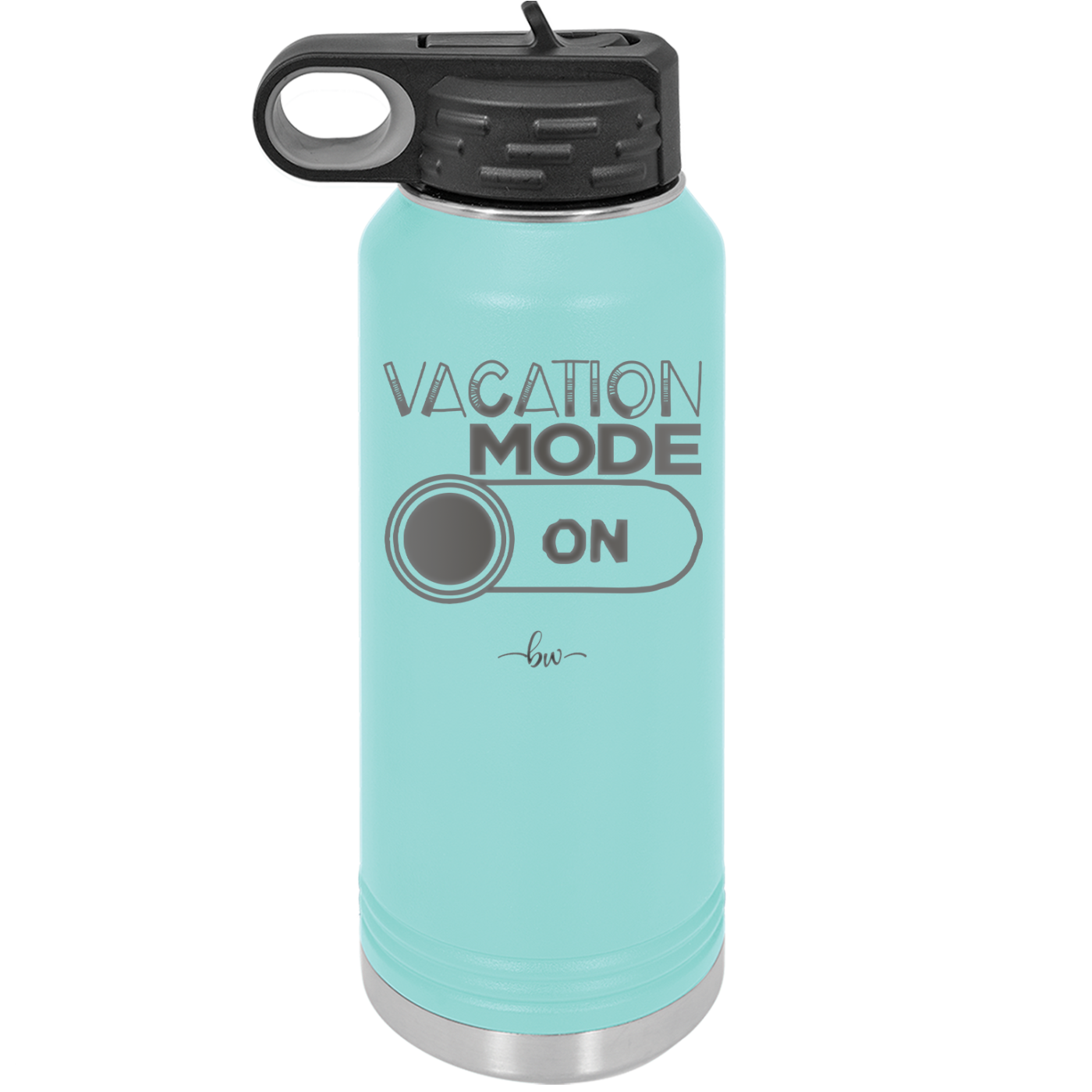 Vacaton Mode ON - Laser Engraved Stainless Steel Drinkware - 1958 -