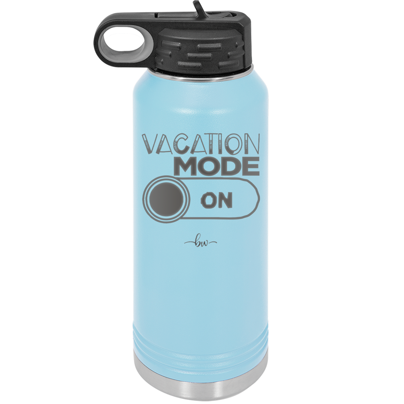 Vacaton Mode ON - Laser Engraved Stainless Steel Drinkware - 1958 -