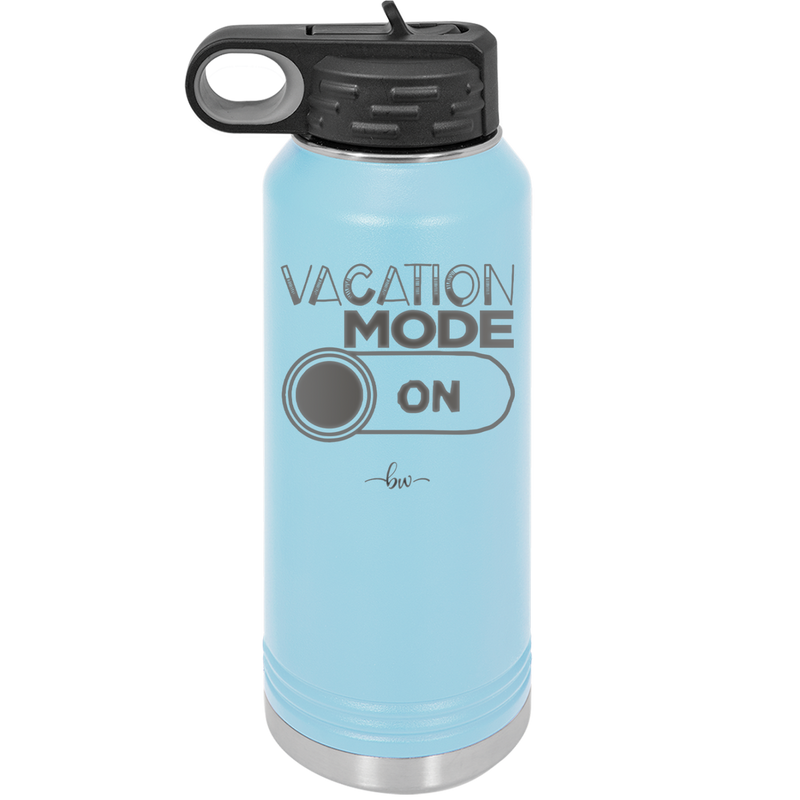 Vacaton Mode ON - Laser Engraved Stainless Steel Drinkware - 1958 -