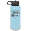 Vacaton Mode ON - Laser Engraved Stainless Steel Drinkware - 1958 -