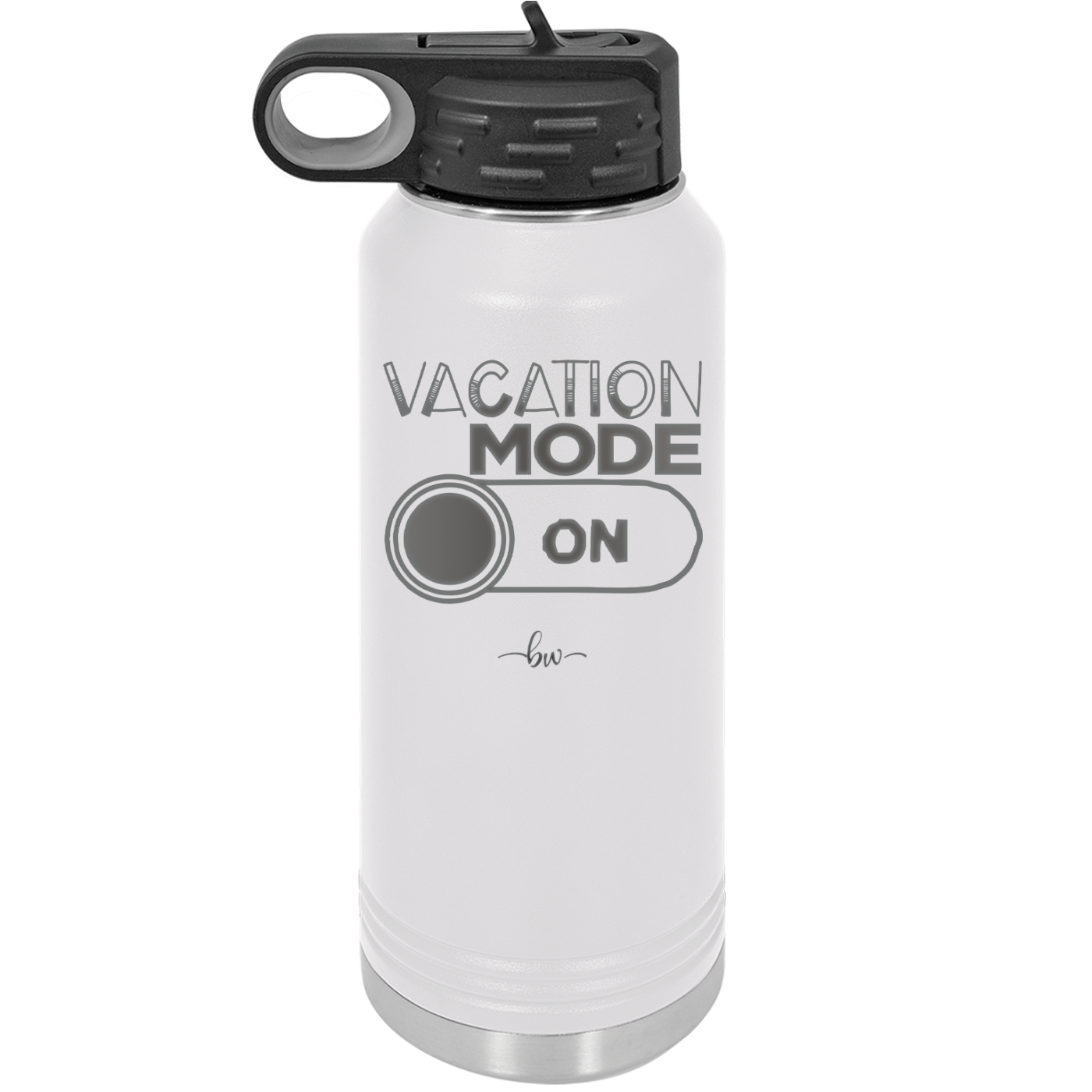 Vacaton Mode ON - Laser Engraved Stainless Steel Drinkware - 1958 -