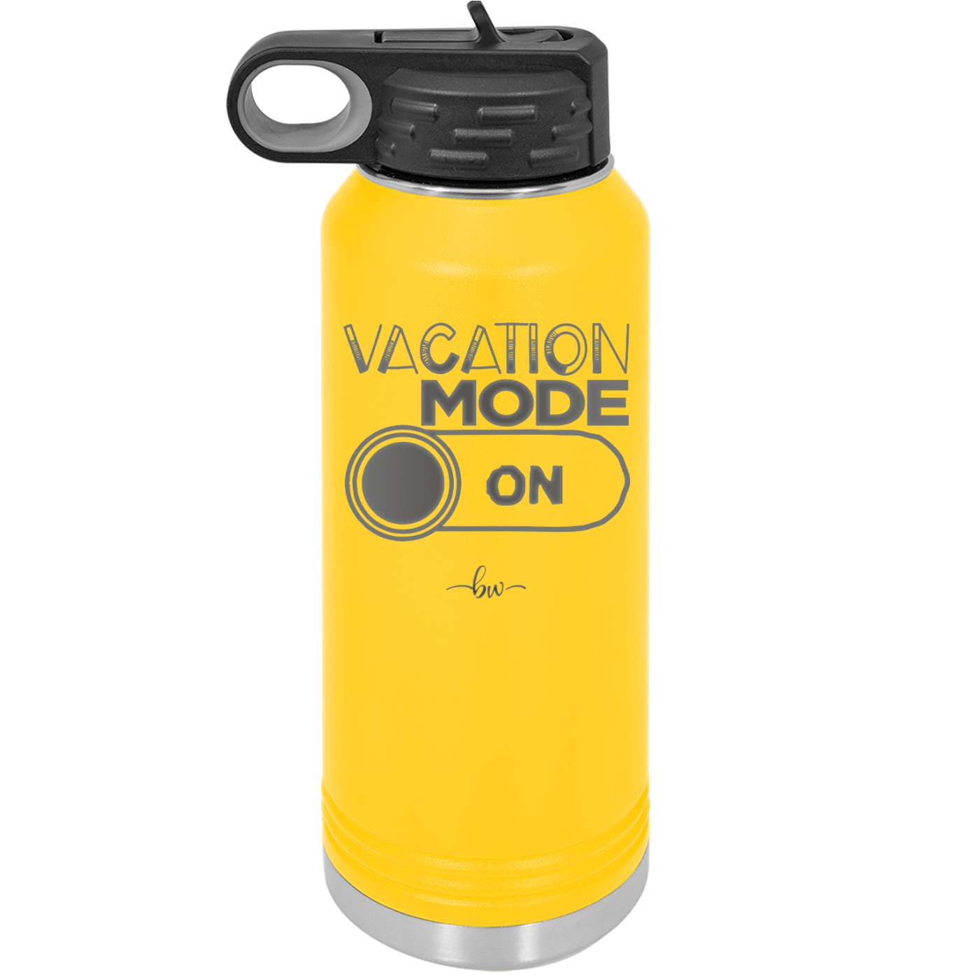 Vacaton Mode ON - Laser Engraved Stainless Steel Drinkware - 1958 -