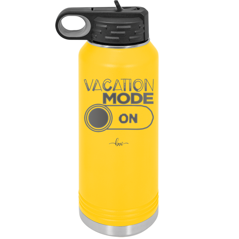 Vacaton Mode ON - Laser Engraved Stainless Steel Drinkware - 1958 -