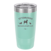 Veterinarian Because People Suck - Laser Engraved Stainless Steel Drinkware - 1960 -
