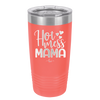 Hot Mess Mama - Laser Engraved Stainless Steel Drinkware - 1963 -