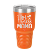 Hot Mess Mama - Laser Engraved Stainless Steel Drinkware - 1963 -