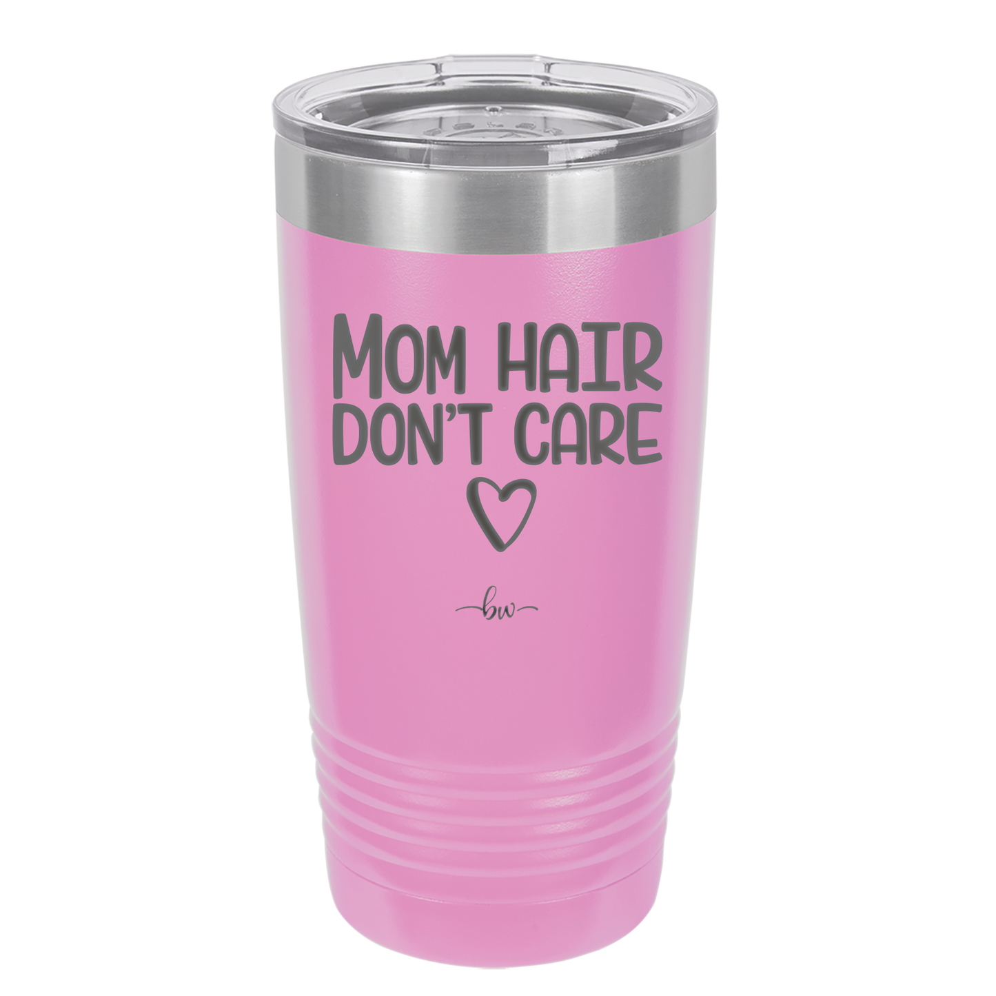 Mom Hair Don't Care - Laser Engraved Stainless Steel Drinkware - 1964 -