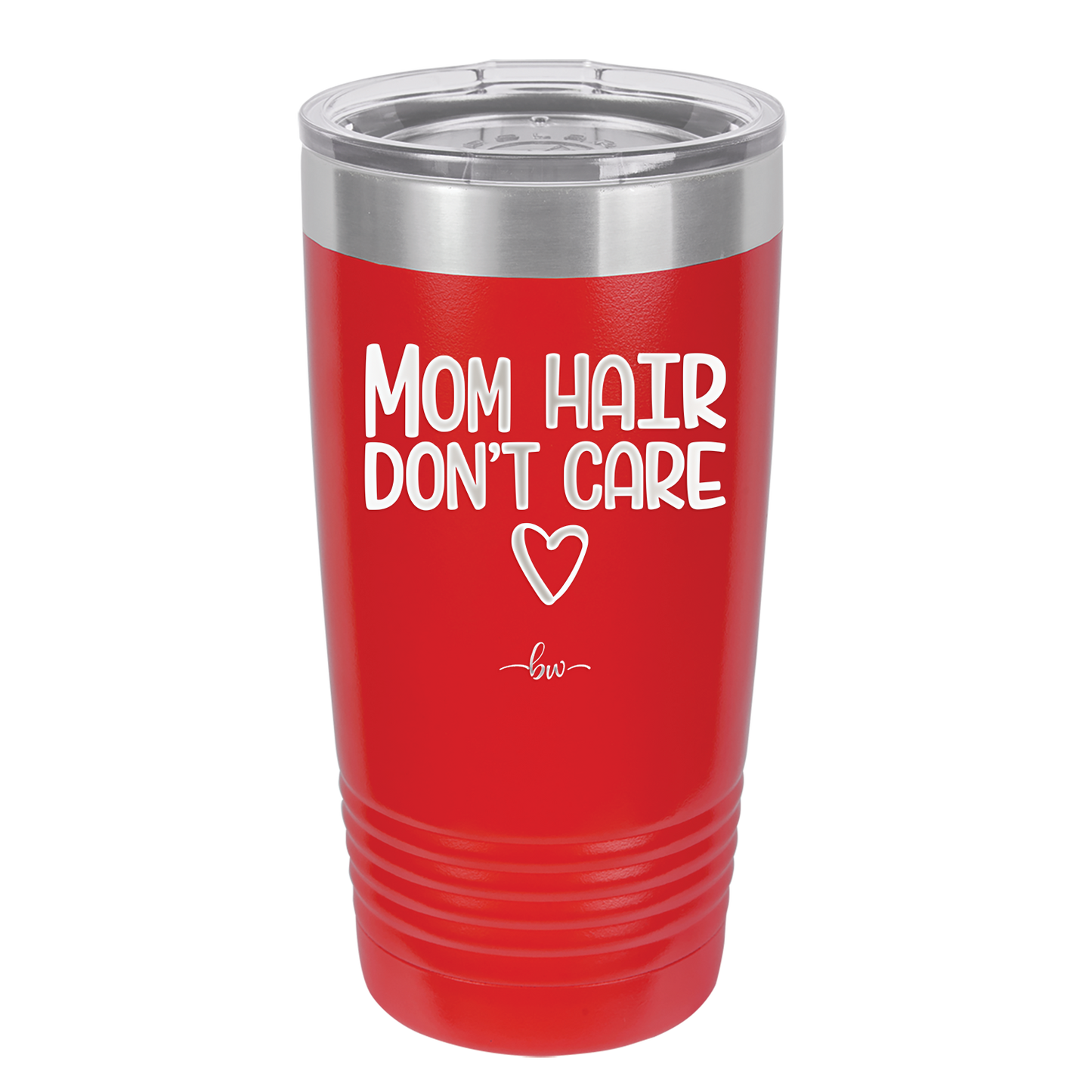 Mom Hair Don't Care - Laser Engraved Stainless Steel Drinkware - 1964 -