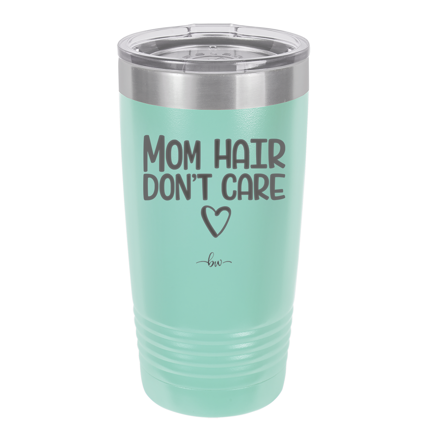 Mom Hair Don't Care - Laser Engraved Stainless Steel Drinkware - 1964 -