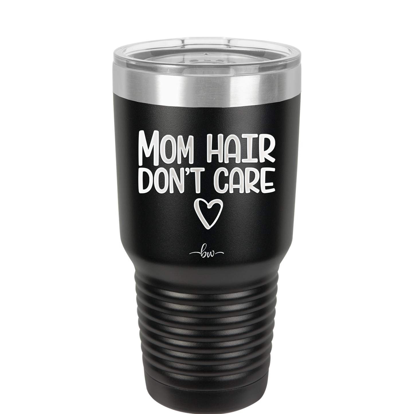 Mom Hair Don't Care - Laser Engraved Stainless Steel Drinkware - 1964 -