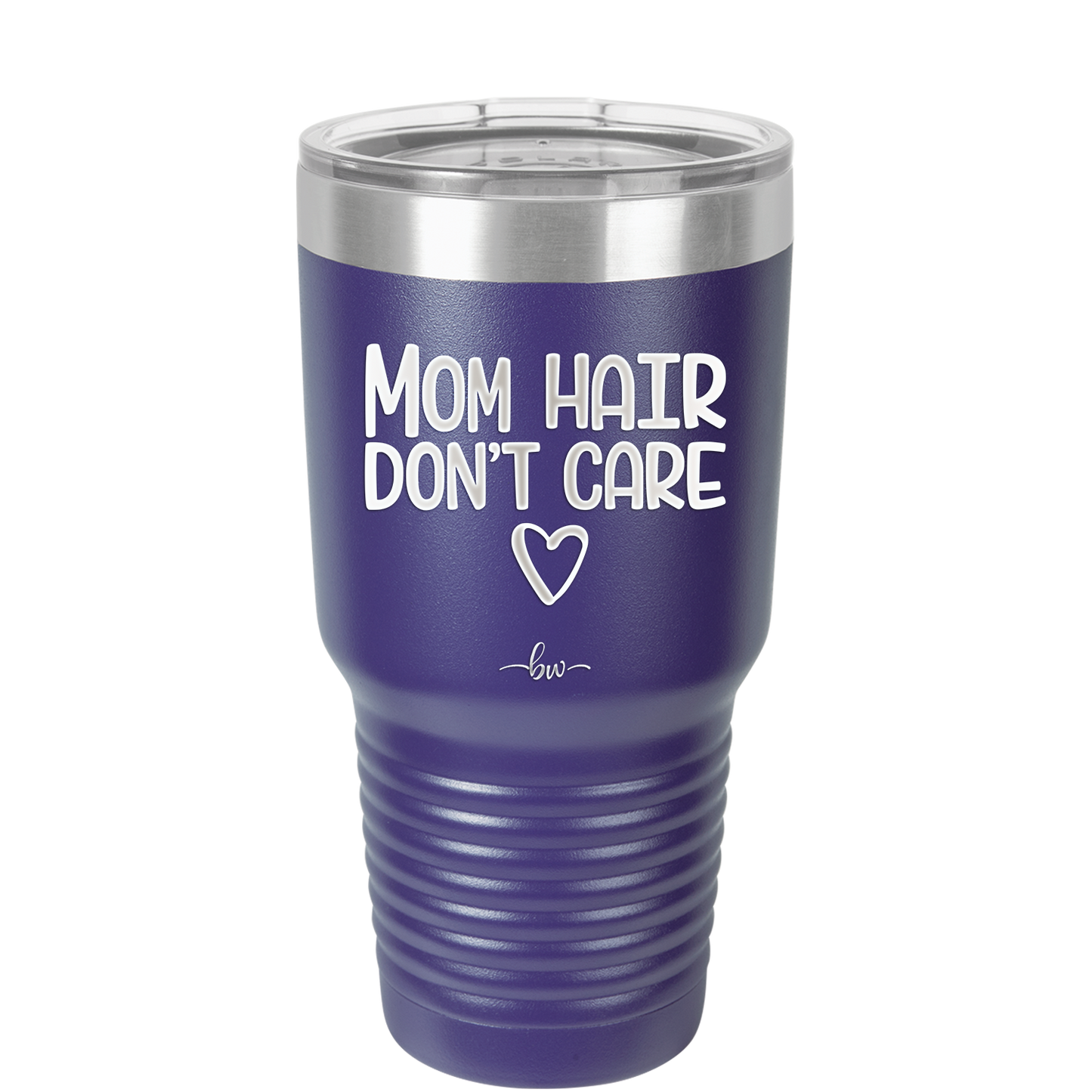 Mom Hair Don't Care - Laser Engraved Stainless Steel Drinkware - 1964 -