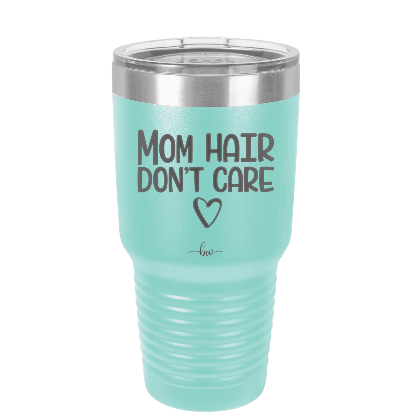 Mom Hair Don't Care - Laser Engraved Stainless Steel Drinkware - 1964 -