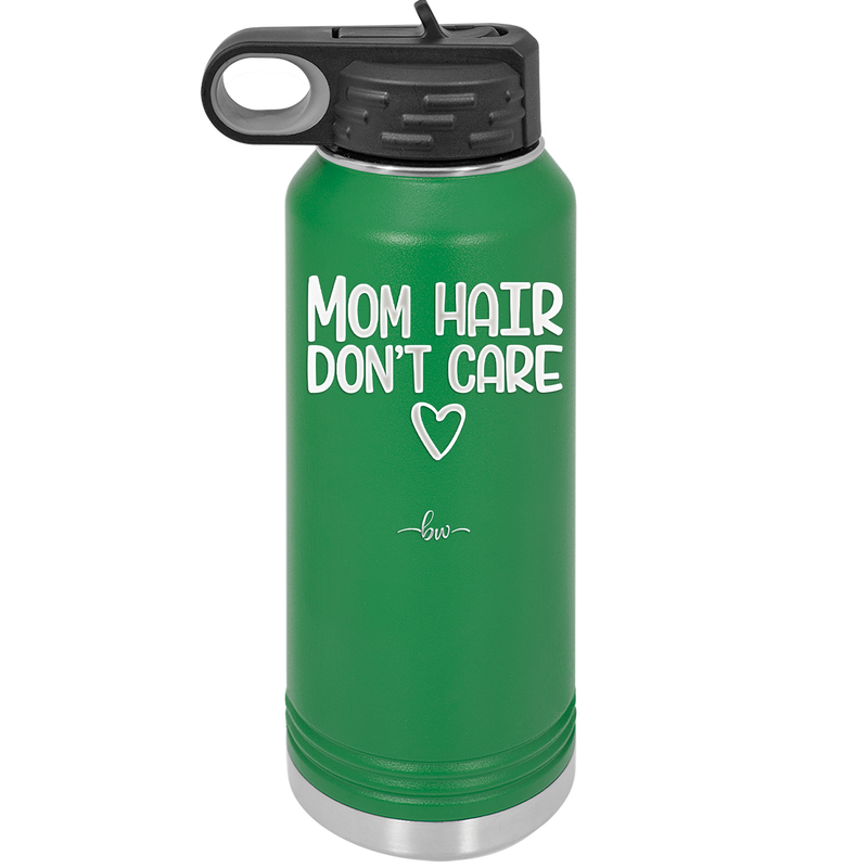 Mom Hair Don't Care - Laser Engraved Stainless Steel Drinkware - 1964 -