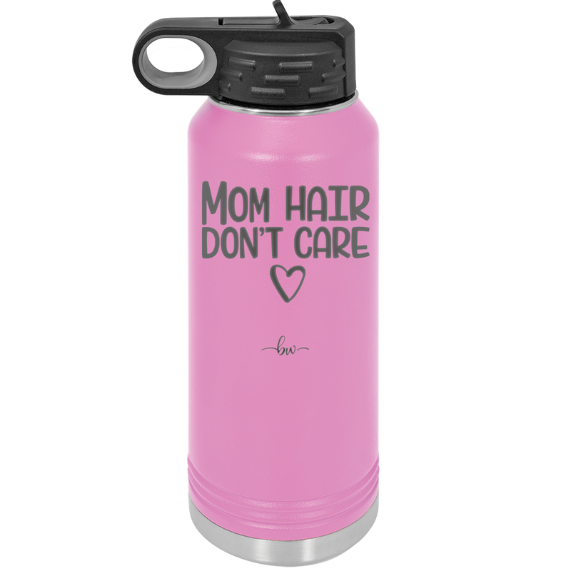 Mom Hair Don't Care - Laser Engraved Stainless Steel Drinkware - 1964 -